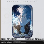 miHoYo HSR Amphoreus' Saga of Heroes Series Shiny Ticket Tinplate Badge Collectible Accessories